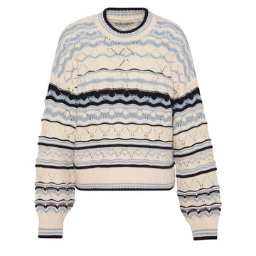 Barbour Womens Eloise Knitted Jumper Multi - Parasol Store