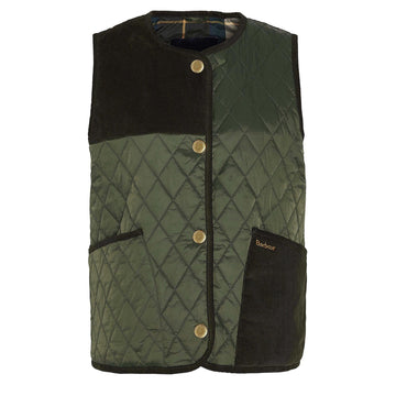 Barbour Womens Healy Liner Olive / Ancient - Parasol Store