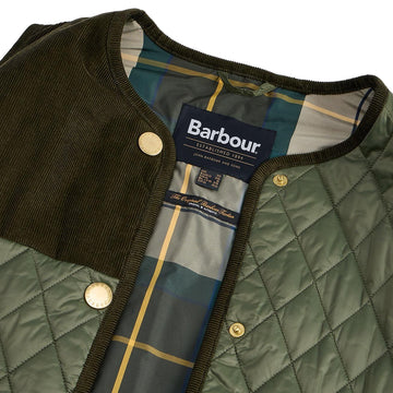 Barbour Womens Healy Liner Olive / Ancient - Parasol Store