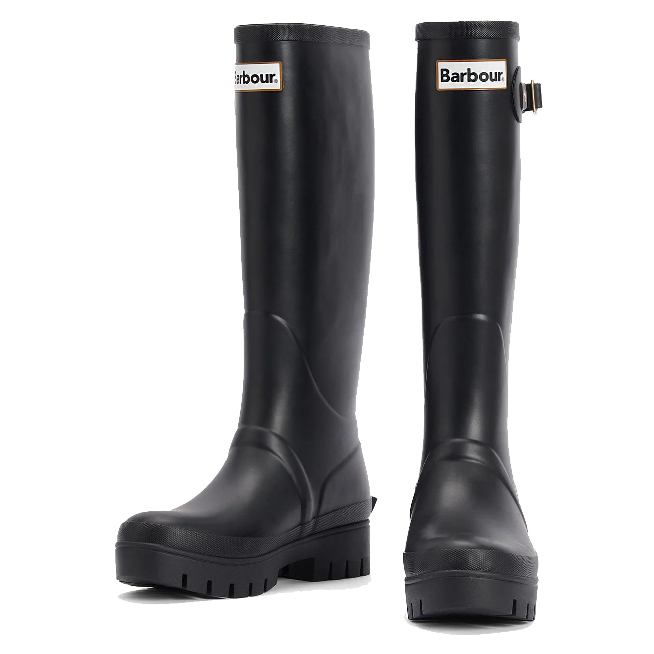 Barbour Womens Snowdon Tall Welly Black - Parasol Store