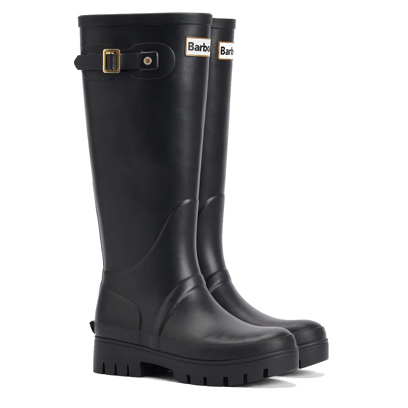 Barbour Womens Snowdon Tall Welly Black - Parasol Store
