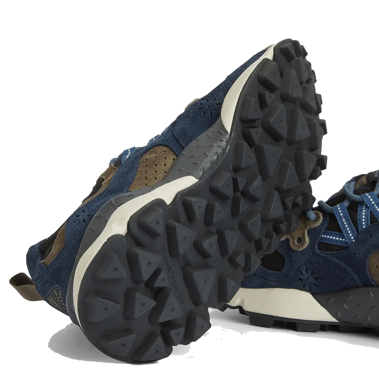 Barbour x Flower Mountain Yamano 3 Trainer Navy / Olive - Parasol Store