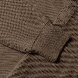 Belstaff Aspect Crewneck Jumper Major Brown - Parasol Store