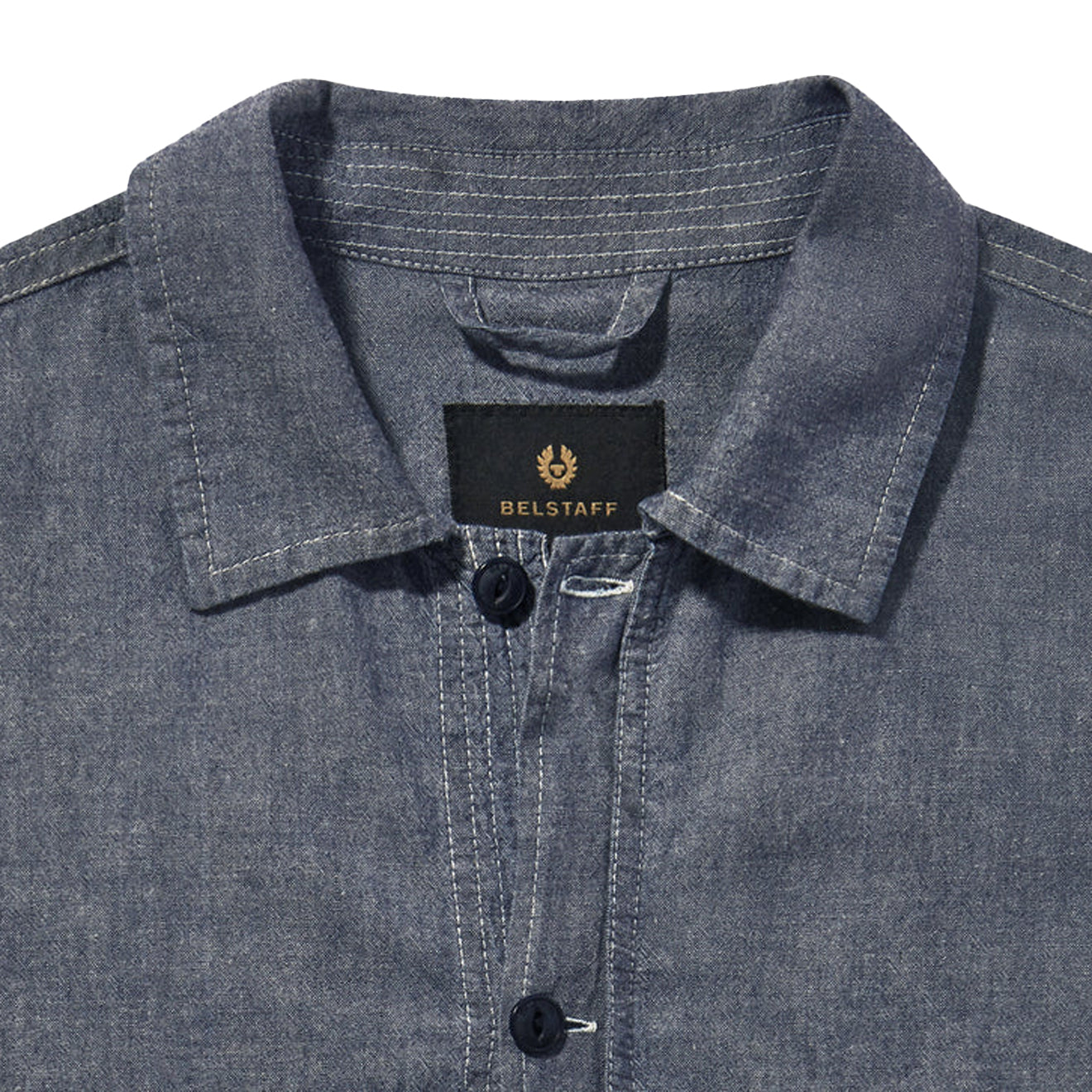 Belstaff CS60 Overshirt Chambray - Parasol Store