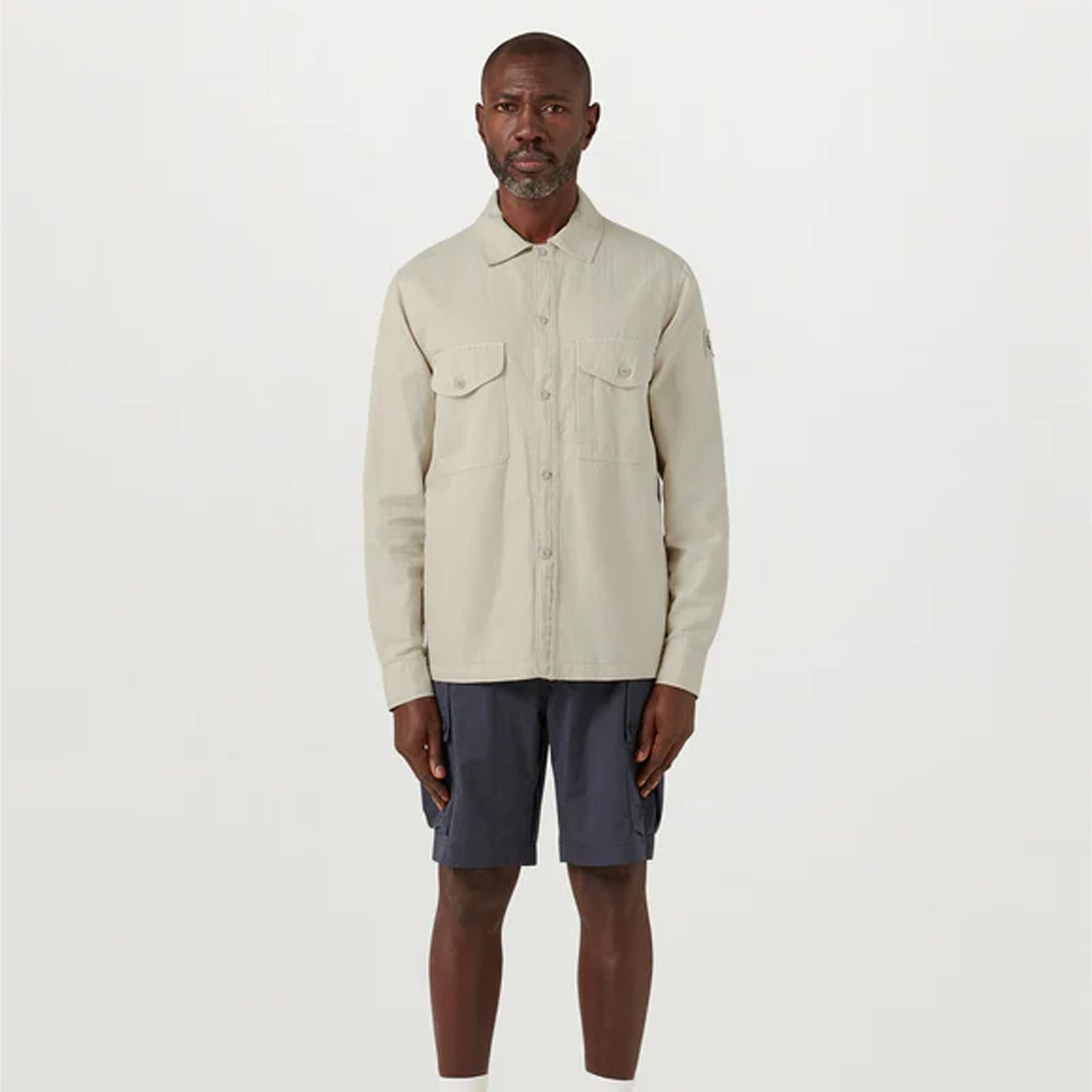 Belstaff CS60 Overshirt Stone Beige - Parasol Store
