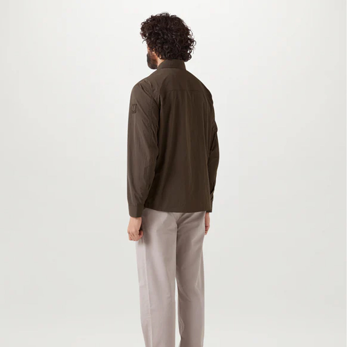 Belstaff Tourer Overshirt Army Olive - Parasol Store