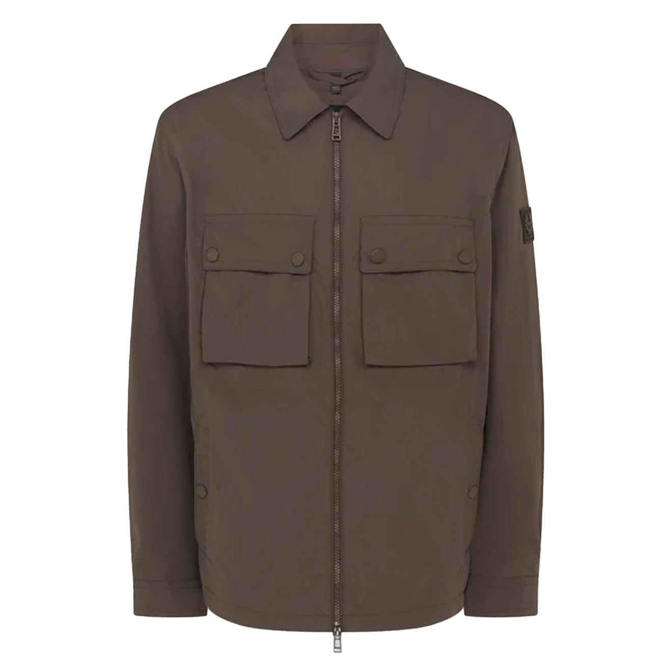 Belstaff Tourer Overshirt Army Olive - Parasol Store