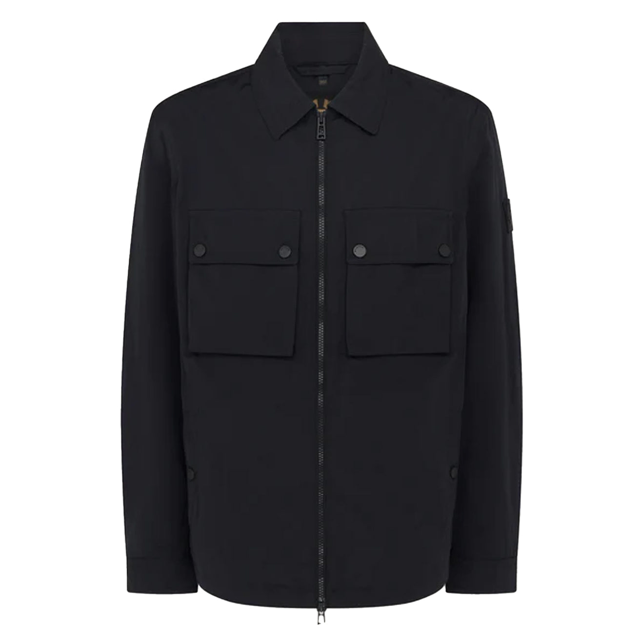 Belstaff Tourer Overshirt Black - Parasol Store