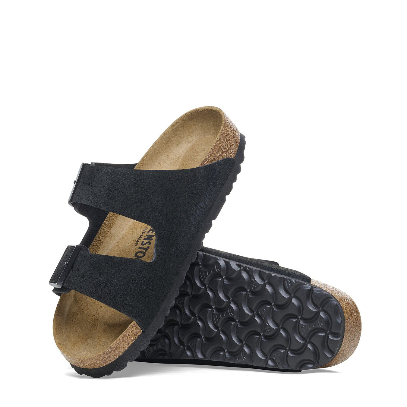 Birkenstock Womens Arizona Narrow Sandal Black - Parasol Store