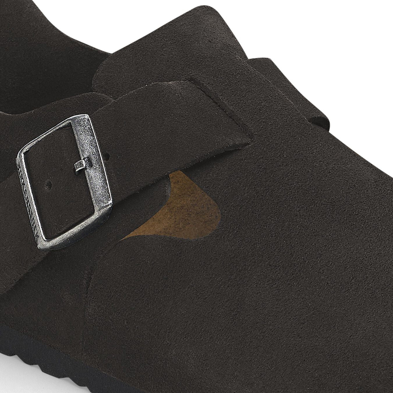 Birkenstock Womens Narrow London Suede Black - Parasol Store