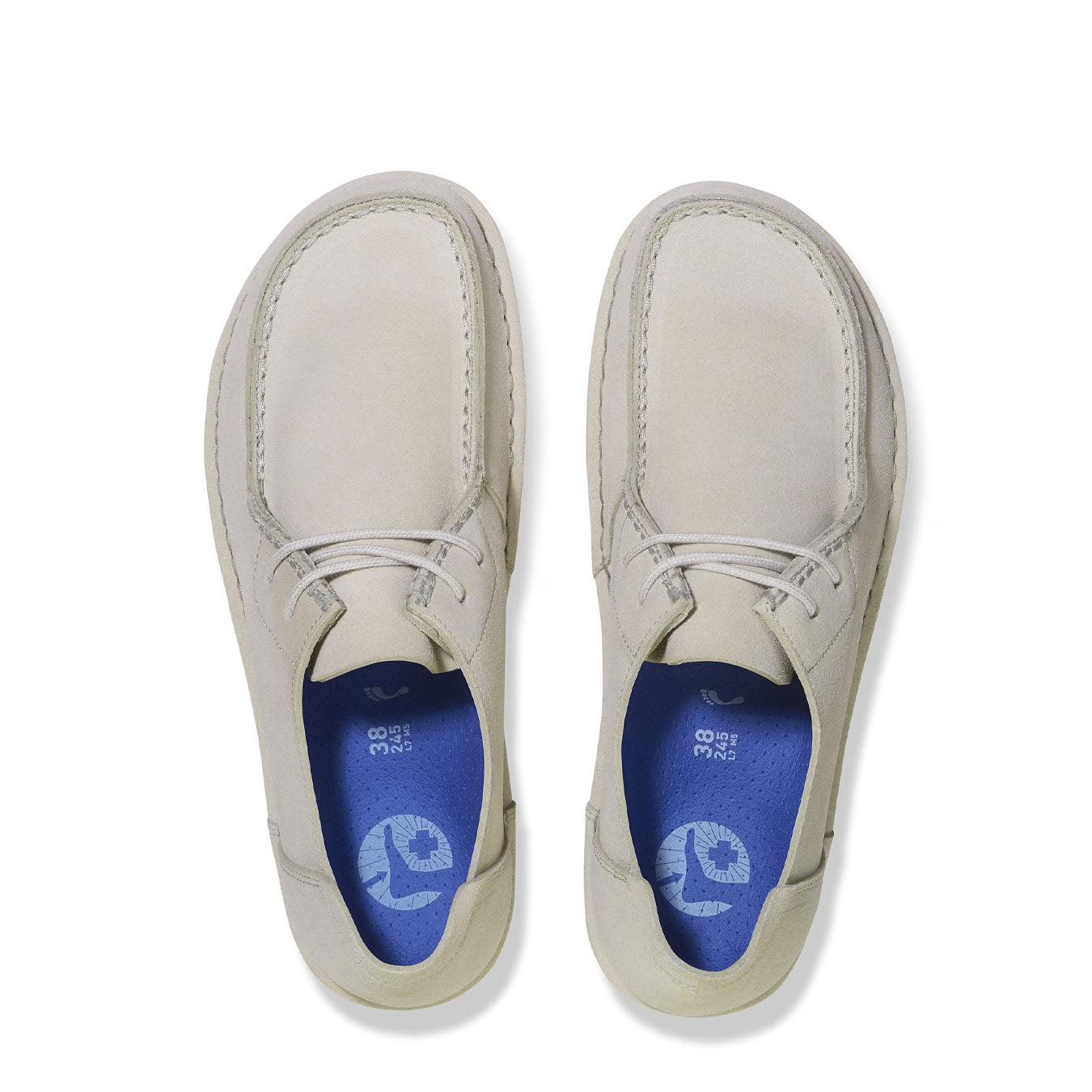 Birkenstock Womens Utti Lace Shoe Antique White - Parasol Store