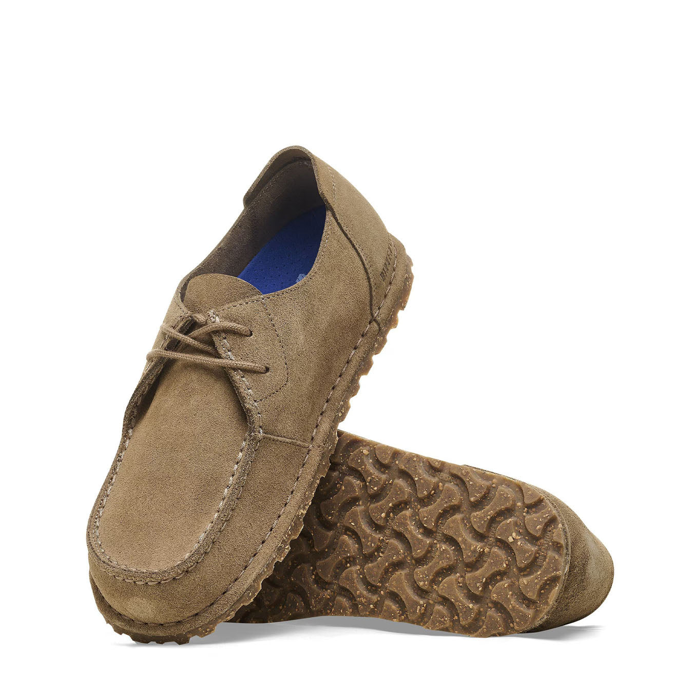Birkenstock Womens Utti Lace Shoe Gray Taupe - Parasol Store