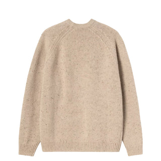 Carhartt WIP Anglistic Sweater Speckled Fleur de Sel - Parasol Store