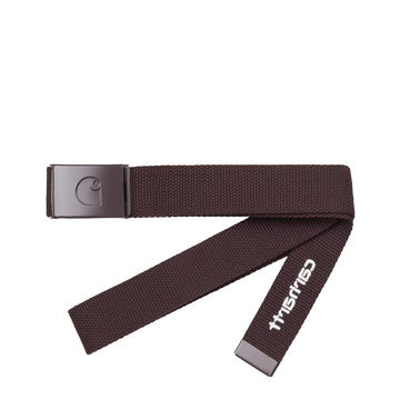 Carhartt WIP C-Logo Belt Tonal Palisander / White - Parasol Store