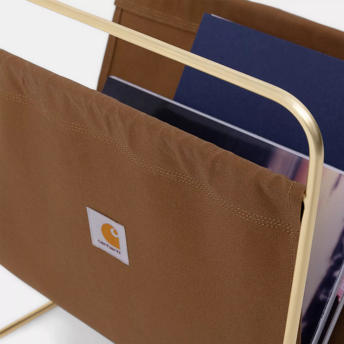 Carhartt WIP Canvas Magazine Stand Hamilton Brown - Parasol Store