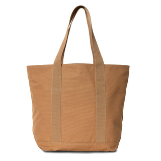 Carhartt WIP Canvas Tote Hamilton Brown Rinsed - Parasol Store