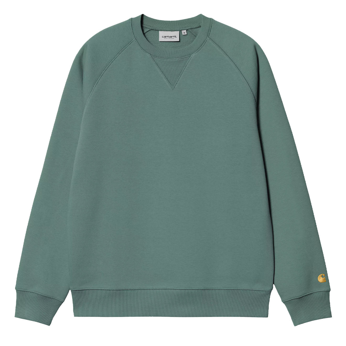 Carhartt WIP Chase Sweat Silver Pine / Gold - Parasol Store