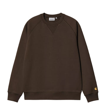 Carhartt WIP Chase Sweat Tobacco / Gold - Parasol Store