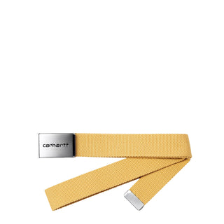 Carhartt WIP Clip Belt Chrome Air Yellow - Parasol Store