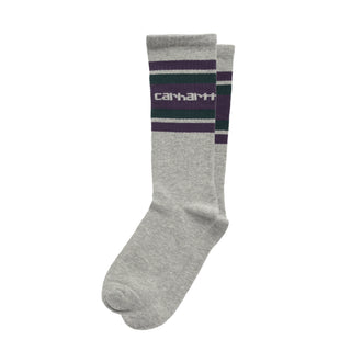 Carhartt WIP Connors Socks Grey Heather / Lakers / Dark Fir - Parasol Store