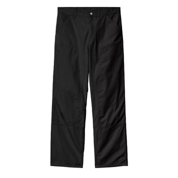 Carhartt WIP Double Knee Pant Black Rinsed - Parasol Store