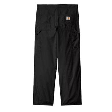 Carhartt WIP Double Knee Pant Black Rinsed - Parasol Store