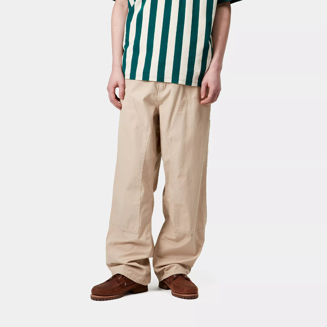 Carhartt WIP Double Knee Pant Wall Rinsed - Parasol Store