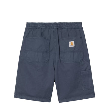 Carhartt WIP Flint Short Dusky Blue Garment Dyed - Parasol Store