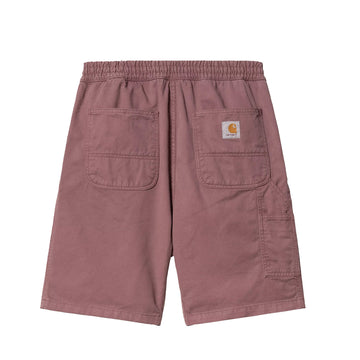 Carhartt WIP Flint Short Dusky Pink Garment Dyed - Parasol Store