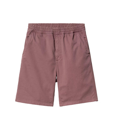 Carhartt WIP Flint Short Dusky Pink Garment Dyed - Parasol Store