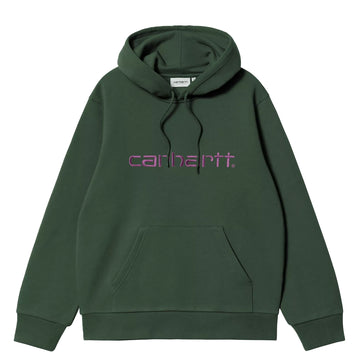 Carhartt WIP Hooded Carhartt Sweat Sycamore Tree / Phlox - Parasol Store