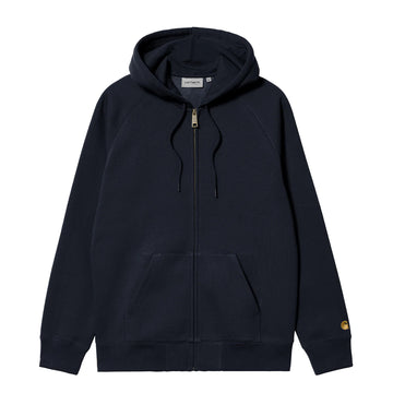 Carhartt WIP Hooded Chase Jacket Dark Navy / Gold - Parasol Store