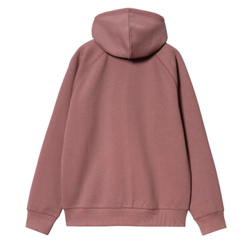 Carhartt WIP Hooded Chase Jacket Dusky Pink / Gold - Parasol Store