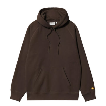 Carhartt WIP Hooded Chase Sweat Tobacco / Gold - Parasol Store
