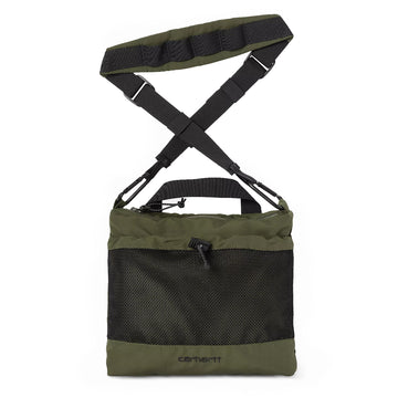 Carhartt WIP Irwin Shoulder Bag Turtle / Black / Black - Parasol Store