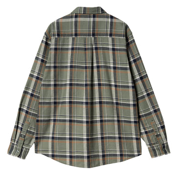 Carhartt WIP L/S Swenson Shirt Swenson Check Park - Parasol Store