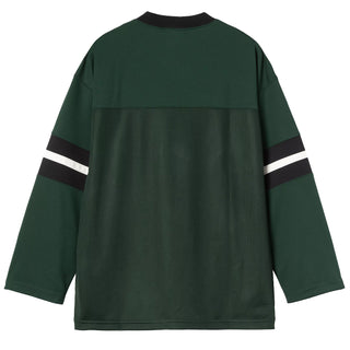 Carhartt WIP L/S Detroit Mesh T-Shirt Conifer / Black / Wax - Parasol Store