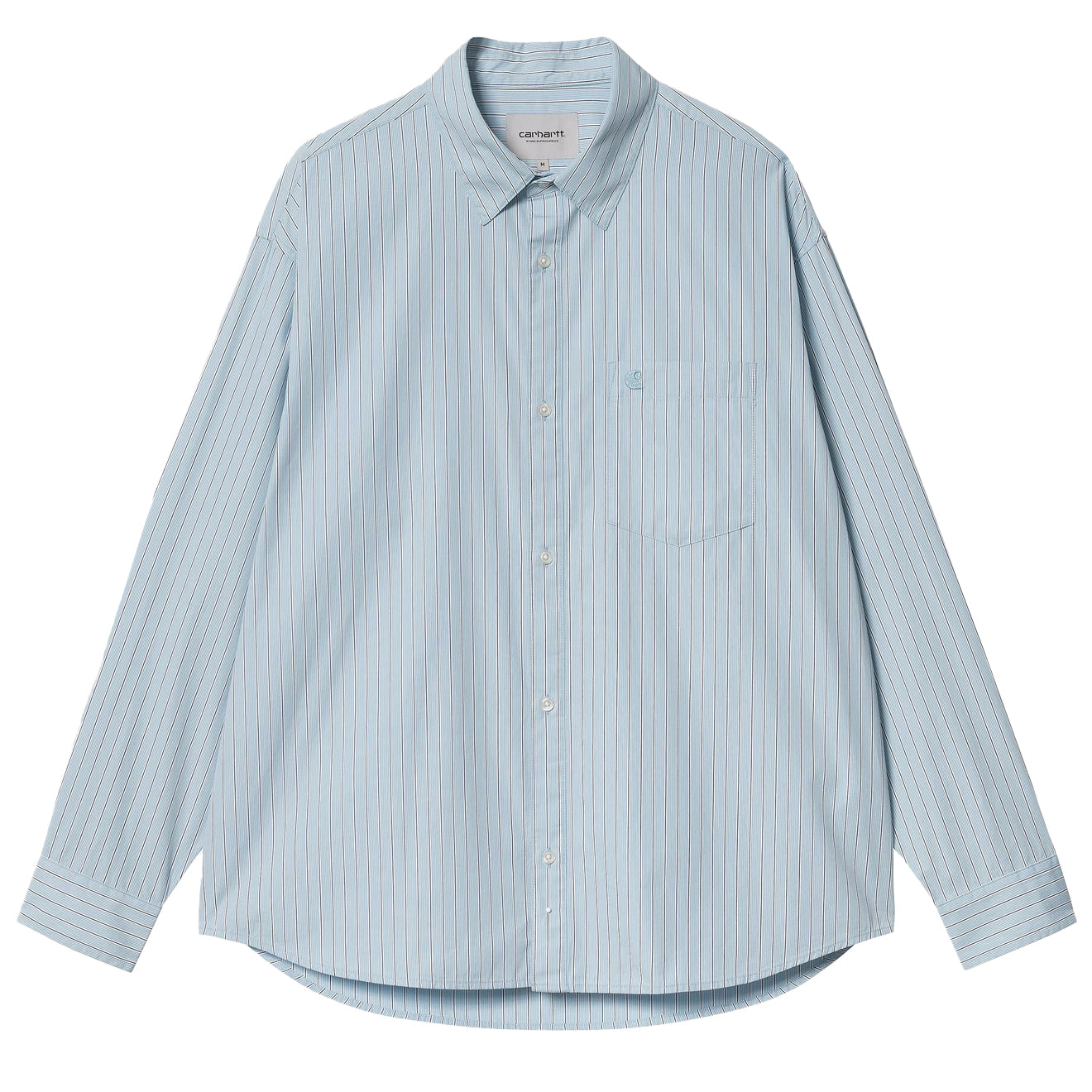 Carhartt WIP L/S Notus Shirt Bova Stripe / Bluebird - Parasol Store
