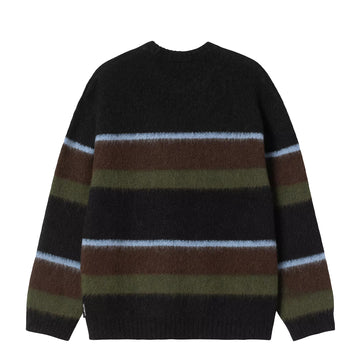 Carhartt WIP Merton Sweater Sundling Stripe Palisander - Parasol Store