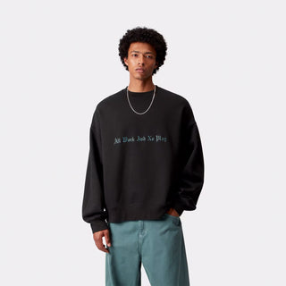 Carhartt WIP No Play Sweat Black - Parasol Store
