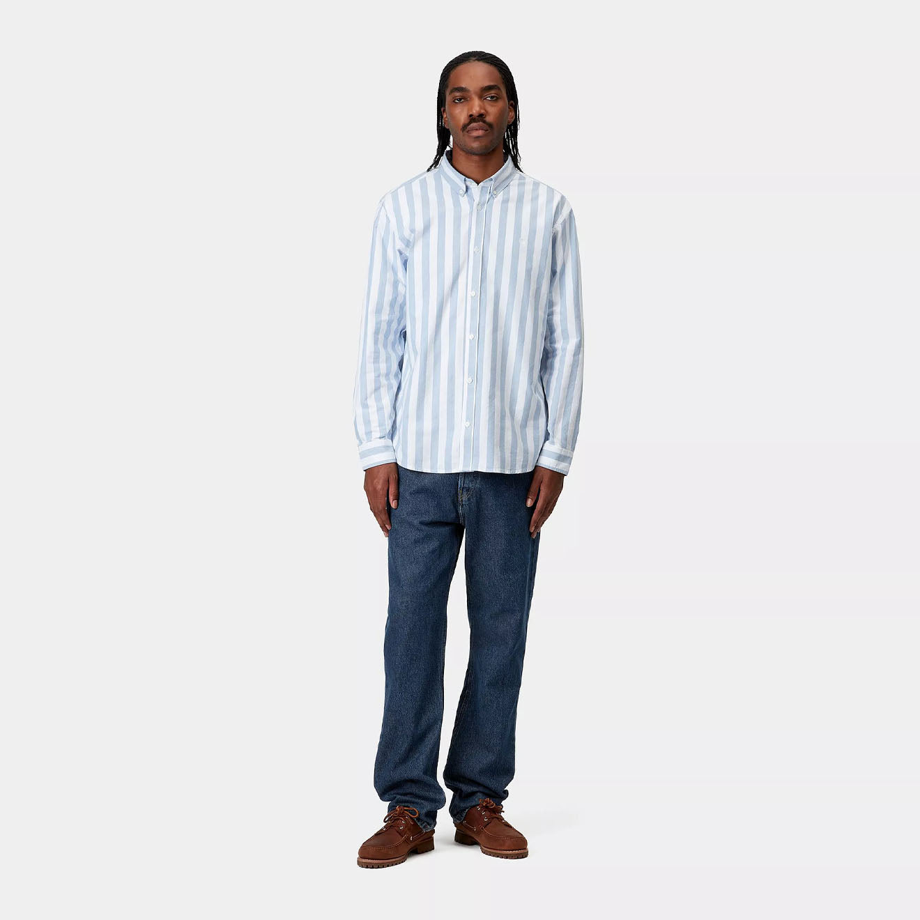 Carhartt WIP Nolan Pant Blue Stone Washed - Parasol Store
