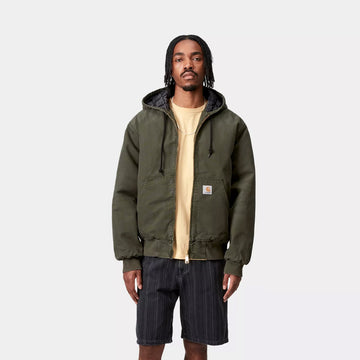 Carhartt WIP OG Active Jacket Olive Stone Canvas - Parasol Store