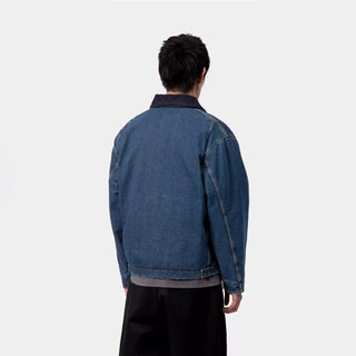 Carhartt WIP OG Detroit Jacket Blue / Dark Navy Stone Washed - Parasol Store