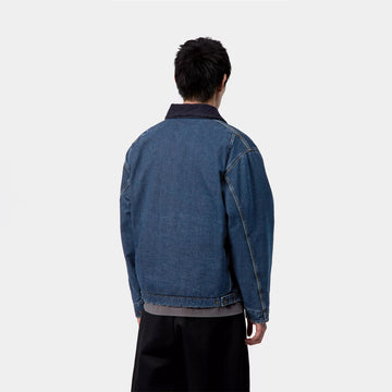 Carhartt WIP OG Detroit Jacket Blue / Dark Navy Stone Washed - Parasol Store