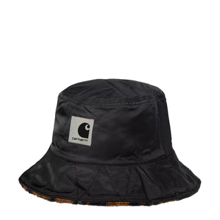 Carhartt WIP Orla Bucket Hat Camo Leo Jacquard Tamarind / Black - Parasol Store