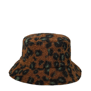Carhartt WIP Orla Bucket Hat Camo Leo Jacquard Tamarind / Black - Parasol Store