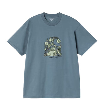 Carhartt WIP S/S Beaker T-Shirt Angelite - Parasol Store