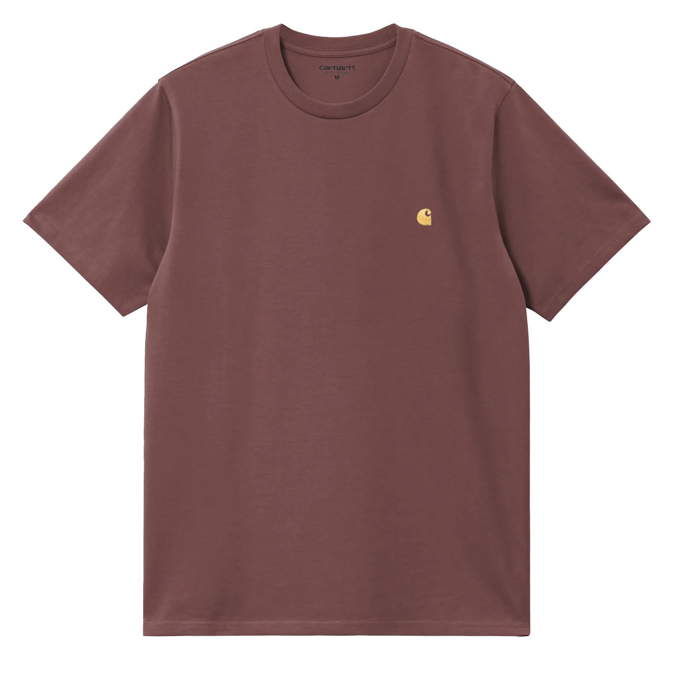 Carhartt WIP S/S Chase T-Shirt Dusky Pink / Gold - Parasol Store