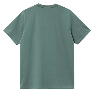 Carhartt WIP S/S Chase T-Shirt Silver Pine / Gold - Parasol Store