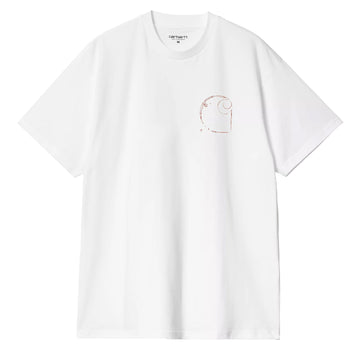Carhartt WIP S/S Java T-Shirt White - Parasol Store